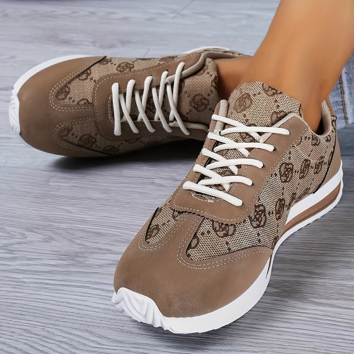 BS Orthopedische Caramel Sneakers - Sofia