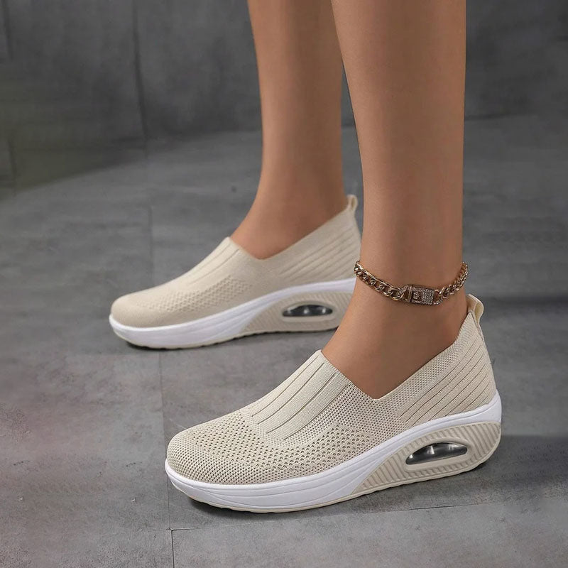 BS Comfy Air | Ademende slip-on sneakers met ergonomische zool voor dames