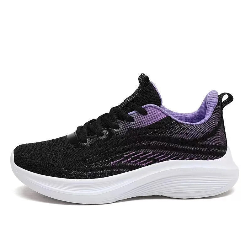 BS Orthopedisch Paarse Sneakers - Anna