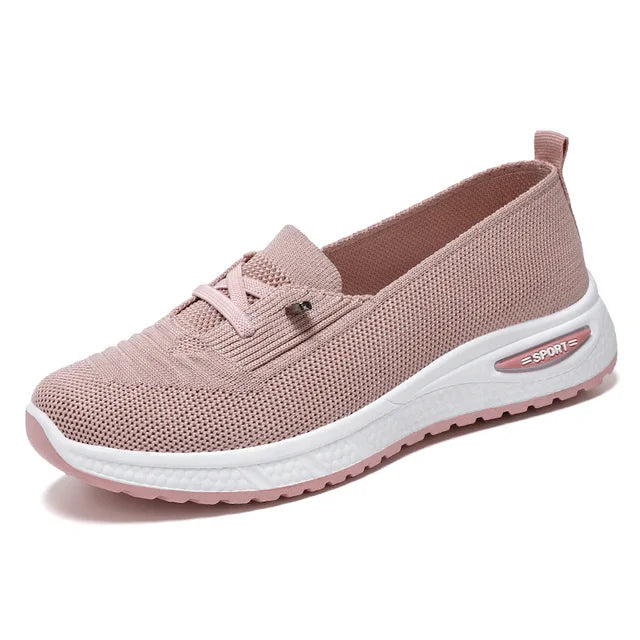 BS Orthopedic Lichtgewicht Zwarte Sneakers - Laura