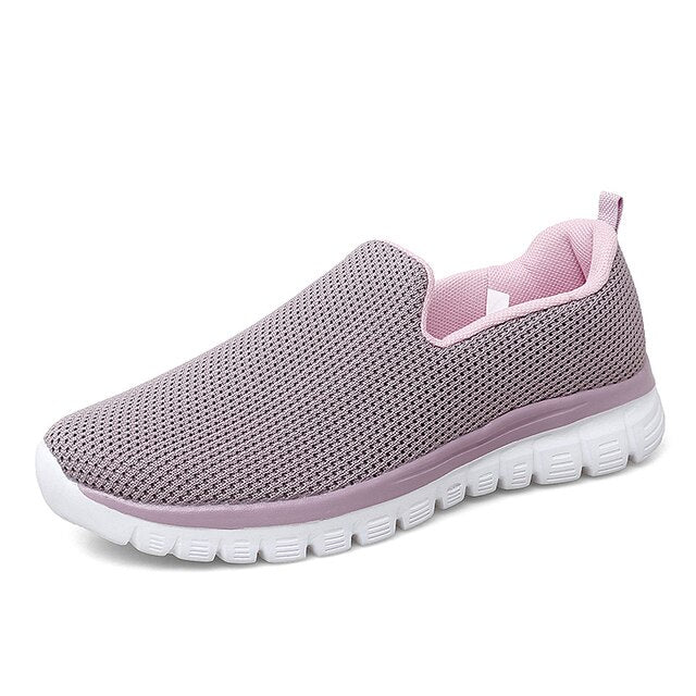 BS Slip-On Mesh | Ademende mesh sneakers zonder veters voor dames