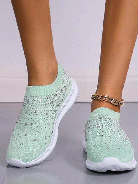 BS Bling Sneaker | Vrouwen sneaker zonder verters en dempende zool