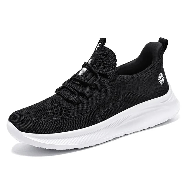 BS Orthopedische Ademende Paarse Sneakers - Anna