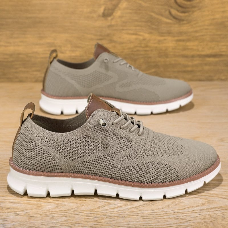 BS Orthopedische lichtgewicht sneakers in Khaki - Tom