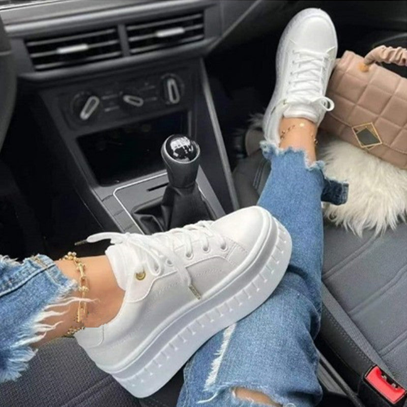 BS Platform Sneakers | Luxe sneaker met ergonomische hoge zool voor dames