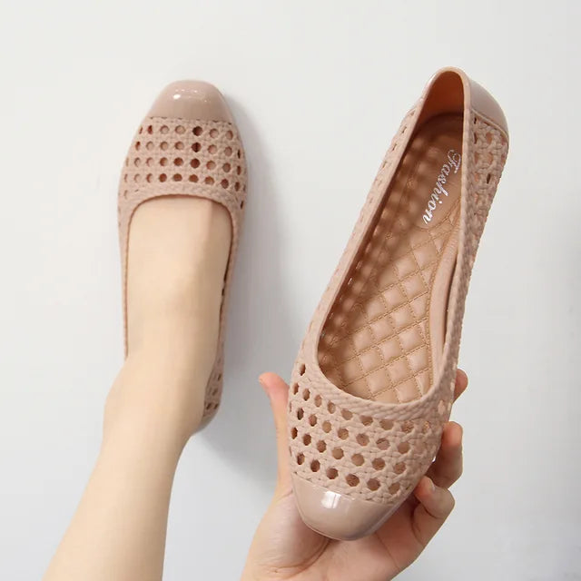 BS Isabella - Orthopedische Beige Ballerina's