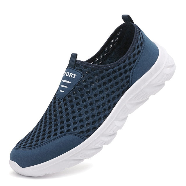 BS Air Mesh | Orthopedische sneakers voor heren zonder veters