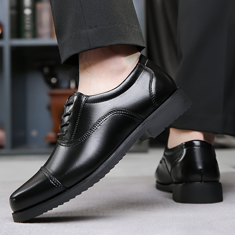 BS Orthopedische Elegante Zwarte Schoenen - Erik