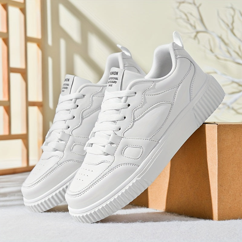 BS Orthopedische Klassieke Witte Sneakers - Victor