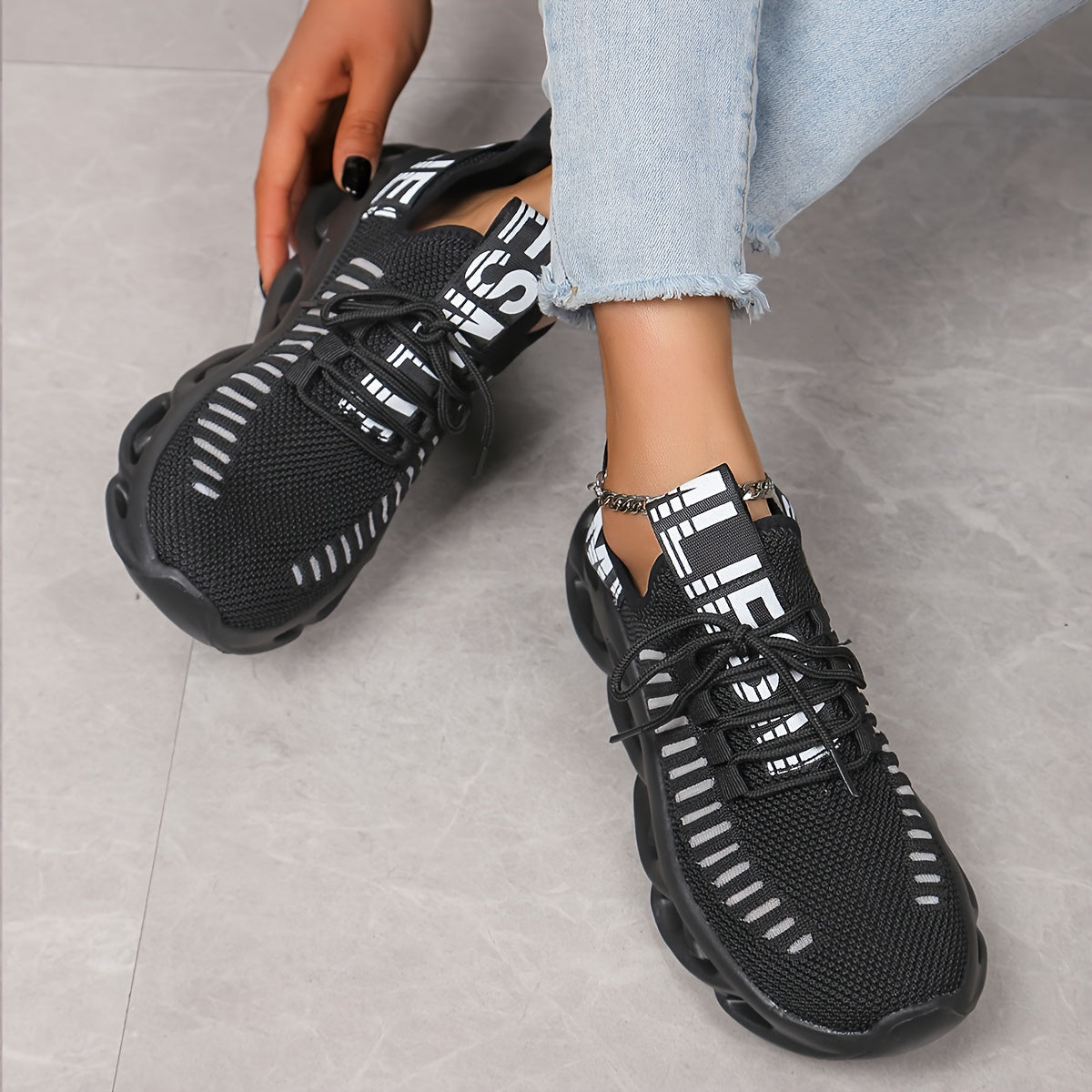 BS Orthopedische Lichtbruine Sneakers - Nina