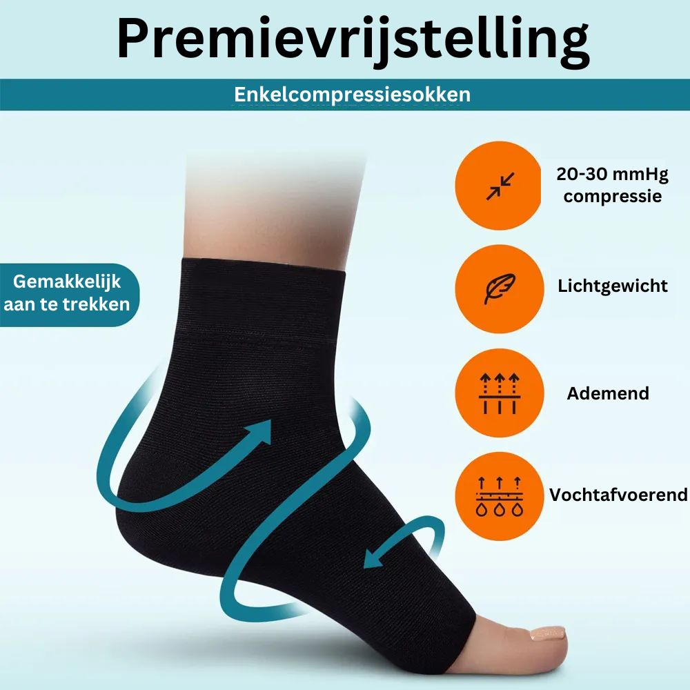 BS Neuropathie Compressie Enkelsokken