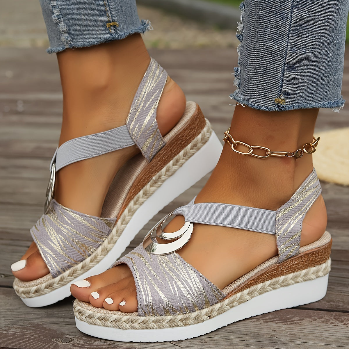 BS Orthopedische Zwarte Sandalen met Accenten - Bianca