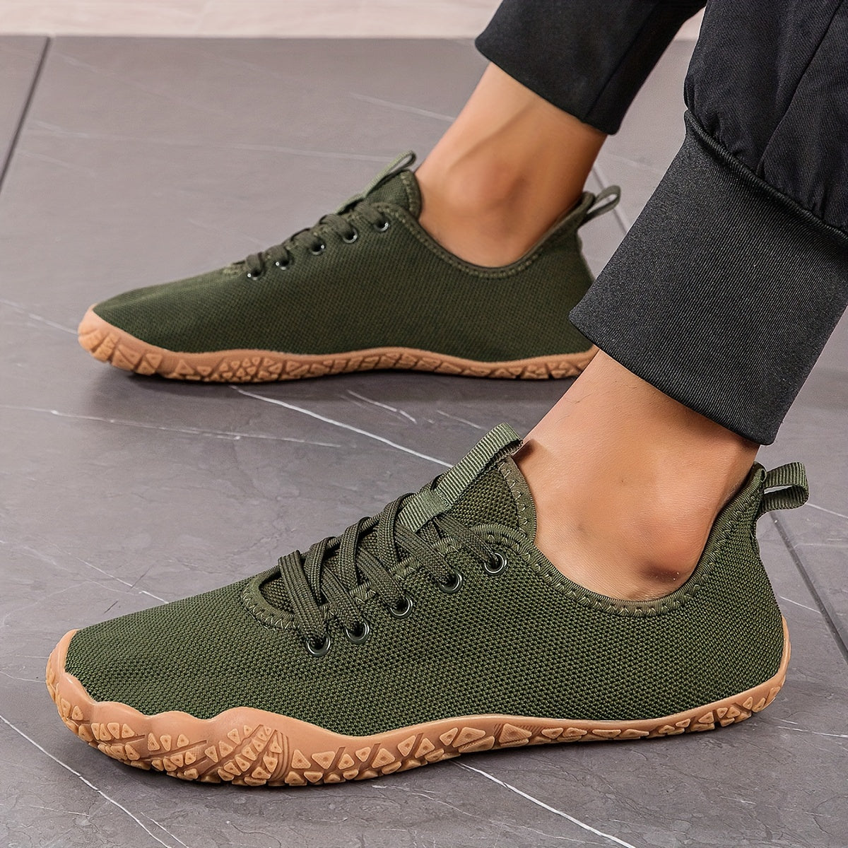 BS Orthopedische Groene Sneakers - Max