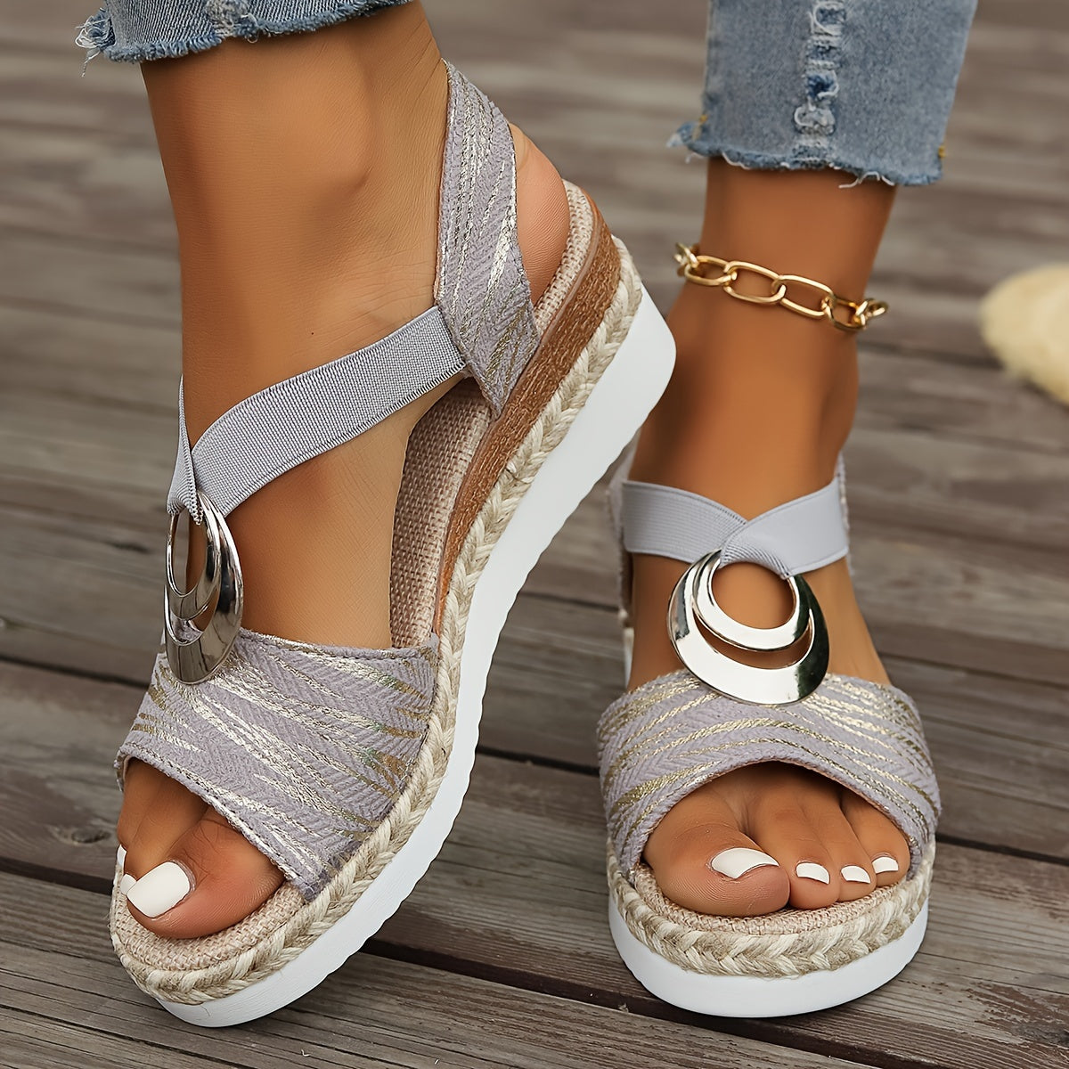 BS Orthopedische Zwarte Sandalen met Accenten - Bianca