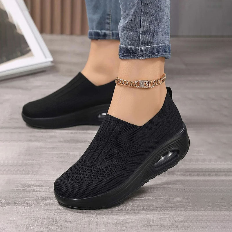 BS Comfy Air | Ademende slip-on sneakers met ergonomische zool voor dames