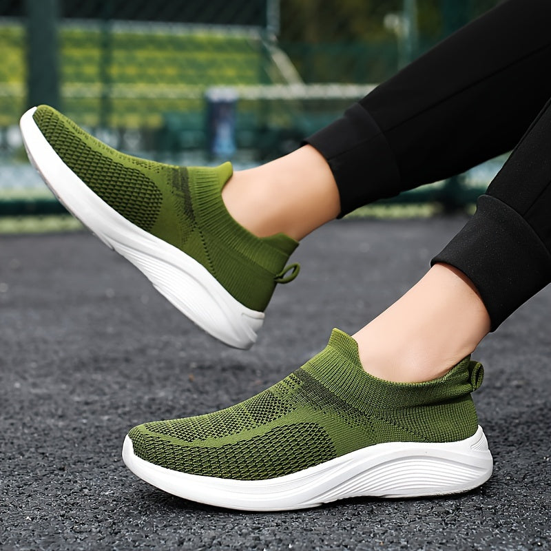 BS Orthopedische Ademende Groene Slip-Ons - Thomas