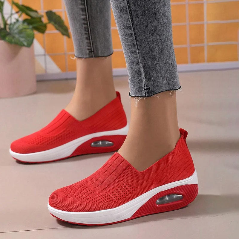 BS Comfy Air | Ademende slip-on sneakers met ergonomische zool voor dames