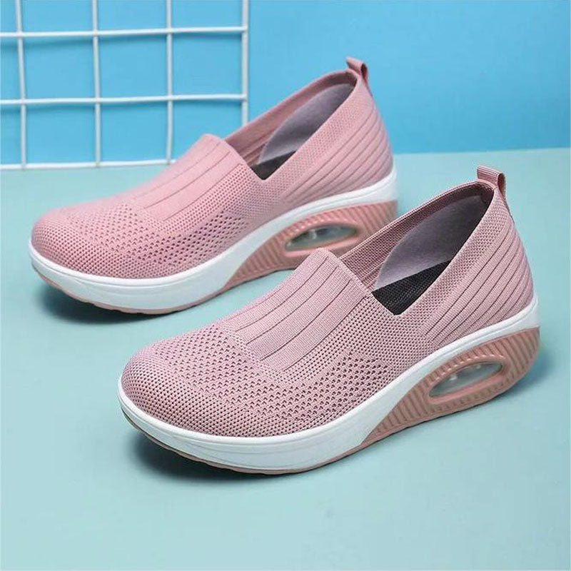 BS Comfy Air | Ademende slip-on sneakers met ergonomische zool voor dames