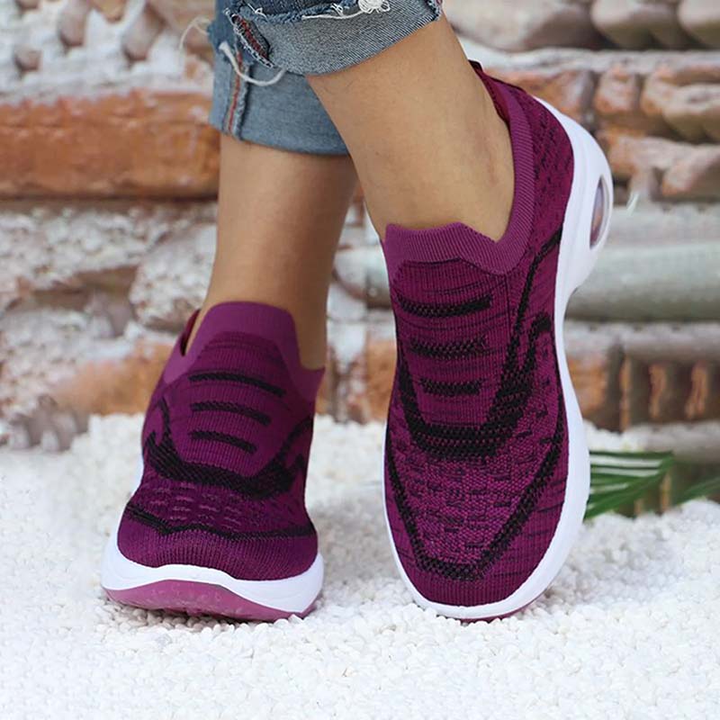 BS Cloudwalk Pro | Comfortabele luchtige instap sneakers met cloud zool voor dames