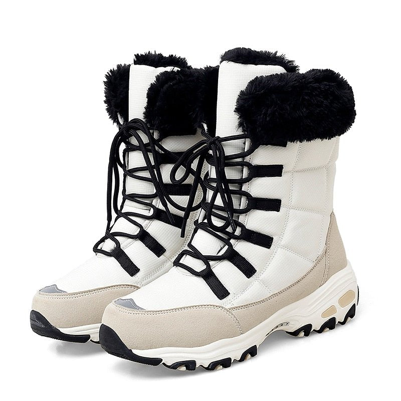 BS Winter Sport | Gevoerde warme snowboots voor vrouwen