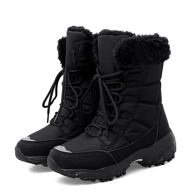 BS Winter Sport | Gevoerde warme snowboots voor vrouwen