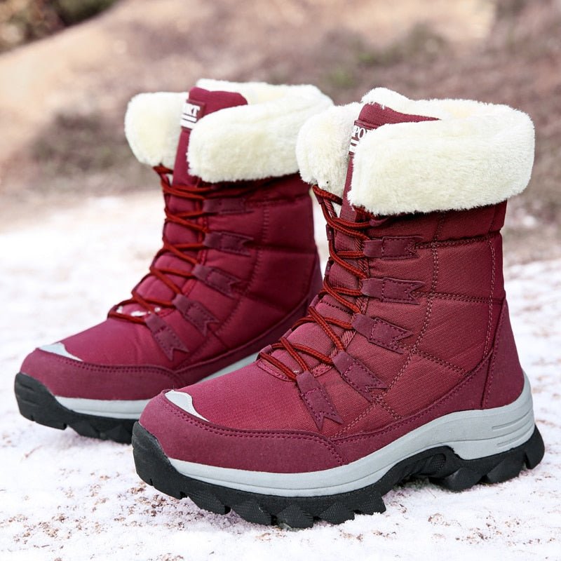 BS Winter Sport | Gevoerde warme snowboots voor vrouwen