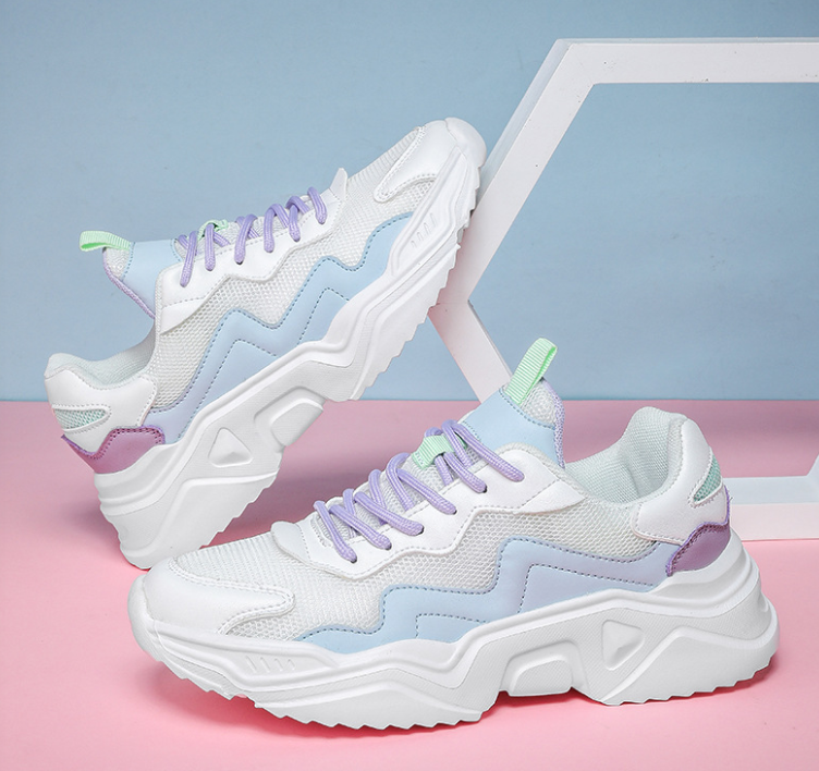 BS Chunky Walk Pro | Dames sneaker met cloud zool en veters