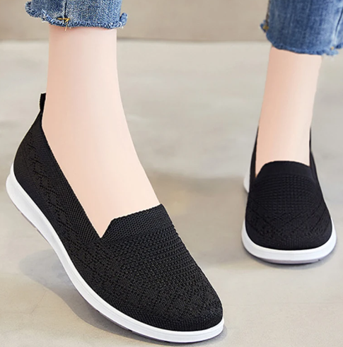 BS Knit Slide | Ademende instap sneaker met ergonomische zool voor dames