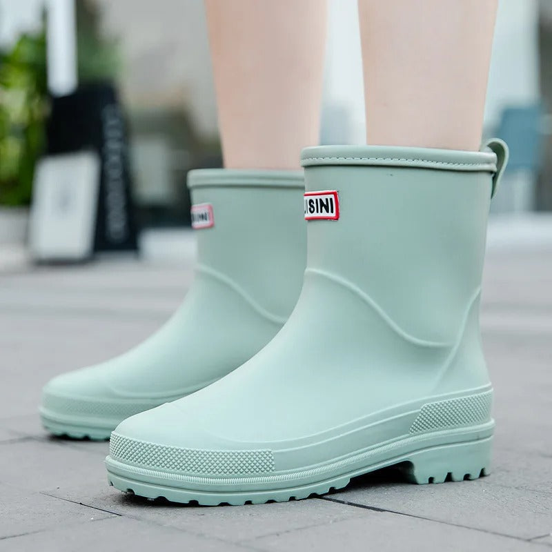 BS Rain Walk 2.0 | Trendy half hoge waterdichte regenlaarzen voor vrouwen