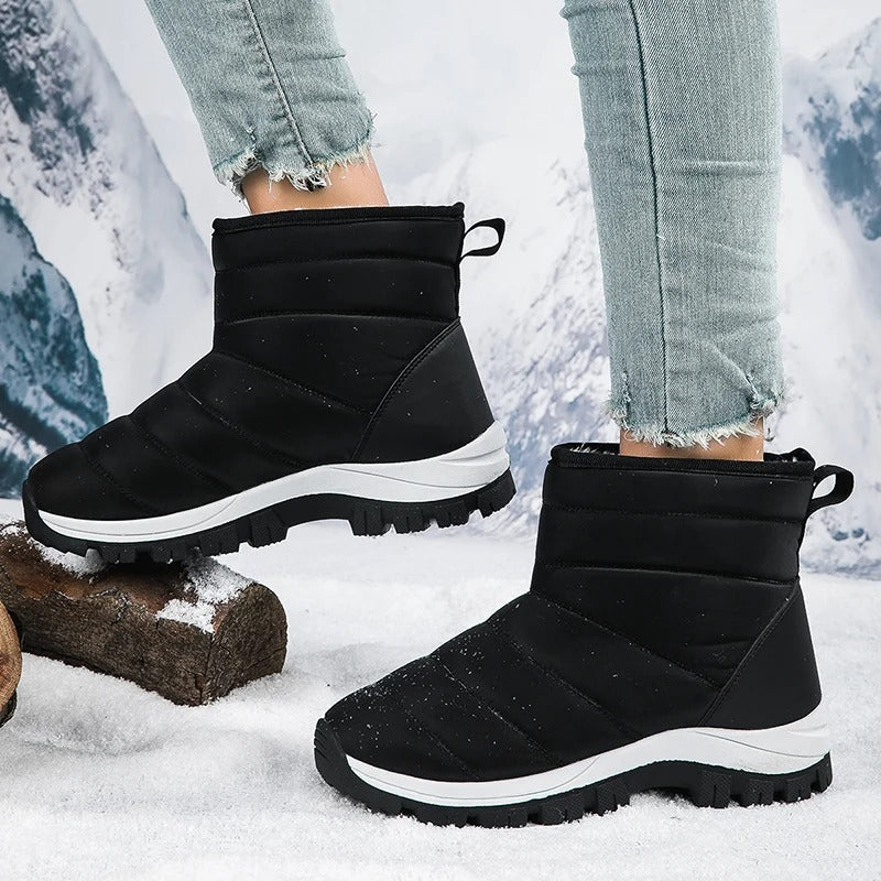 BS Winter Fur 2.0 | Waterdichte half hoge snowboots met ergonomische zool voor dames