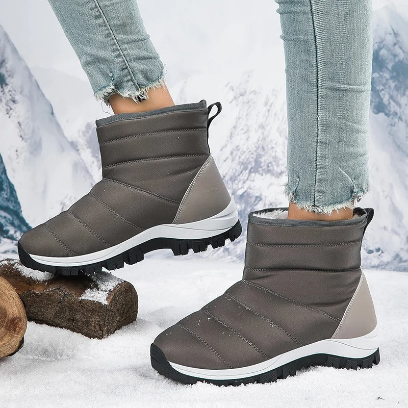 BS Winter Fur 2.0 | Waterdichte half hoge snowboots met ergonomische zool voor dames