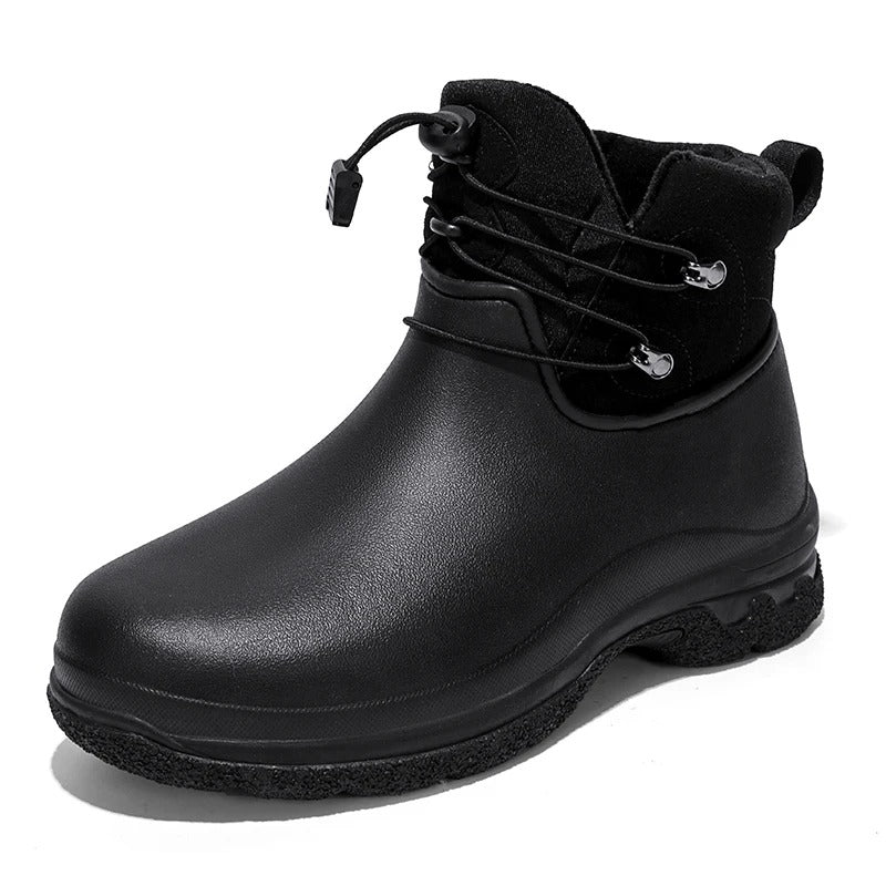 BS Tech Boot | Luxe waterdichte regenlaarzen met enkel strap voor heren