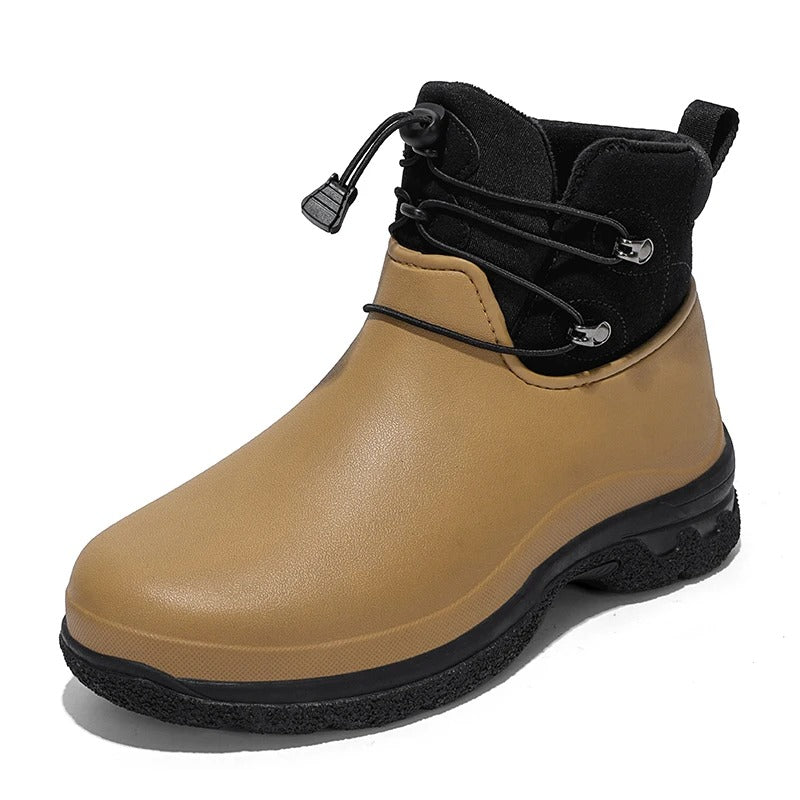 BS Tech Boot | Luxe waterdichte regenlaarzen met enkel strap voor heren