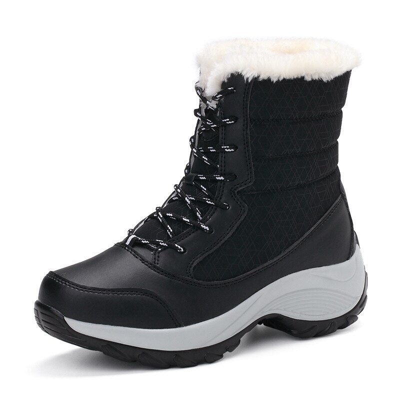 BS Snow Walk 3.0 | Gevoerde lace-up snowboots met ergonomische zool voor dames