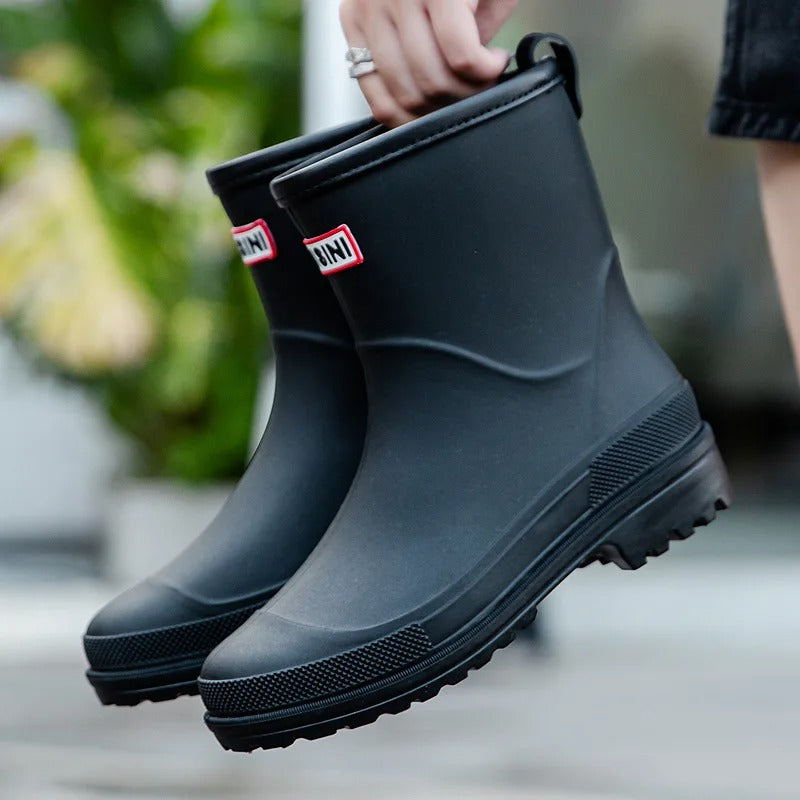 BS Rain Walk 2.0 | Trendy half hoge waterdichte regenlaarzen voor vrouwen