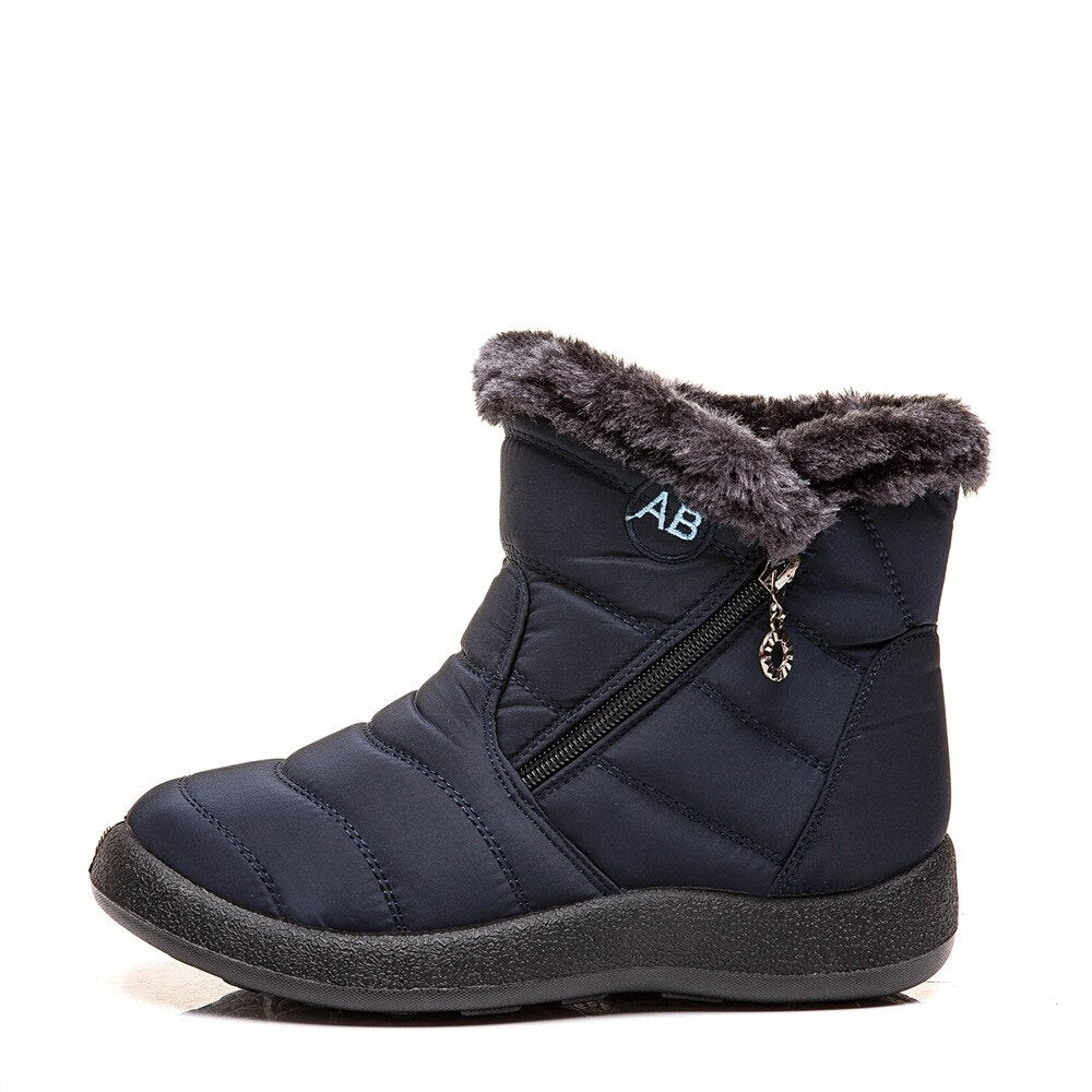 BS Snow Walk | Luxe warm gevoerde snowboots voor dames met rits