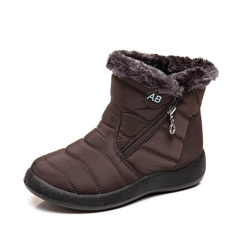 BS Snow Walk | Luxe warm gevoerde snowboots voor dames met rits