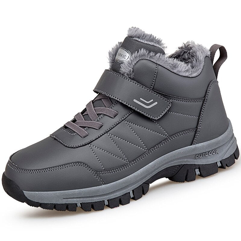 BS Winter Walk | Warme gevoerde winterschoenen met veters en klittenband voor dames en heren