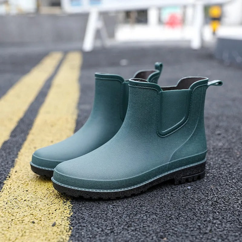 BS Rain Walk | Luxe half hoge waterdichte regenlaarzen voor mannen