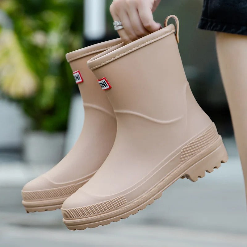 BS Rain Walk 2.0 | Trendy half hoge waterdichte regenlaarzen voor vrouwen