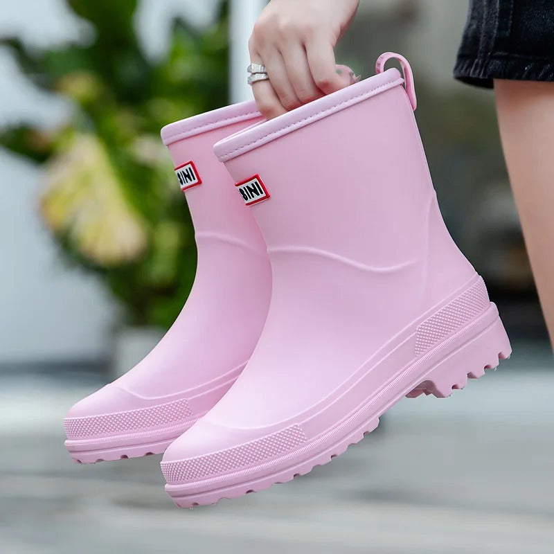 BS Rain Walk 2.0 | Trendy half hoge waterdichte regenlaarzen voor vrouwen