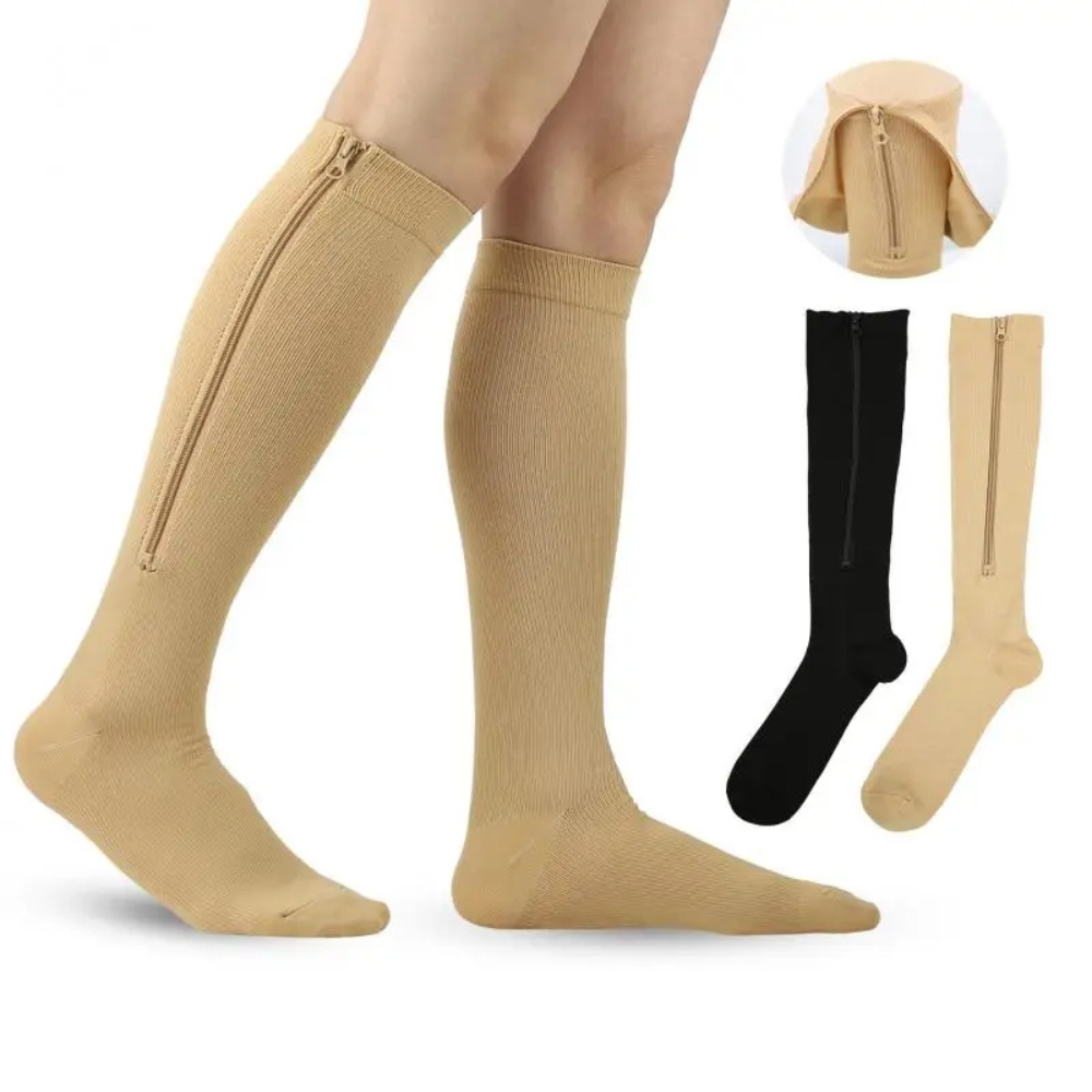 BS Compressiekousen 2.0 Met Rits | Verbeterd Comfort