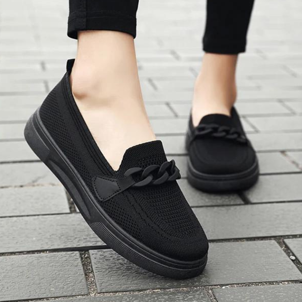 BS Elegante Platte Loafers Orthopedische Schoenen